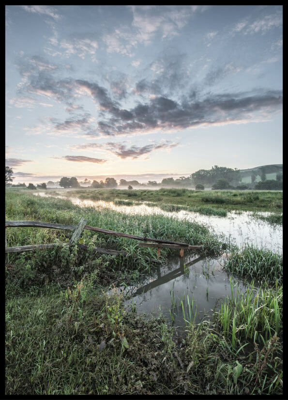 Foto plakat - Wiejski krajobraz