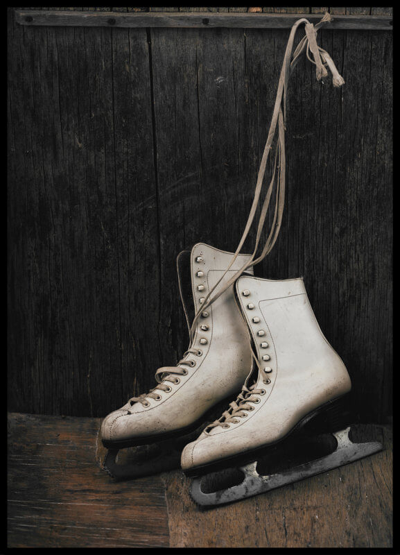 foto plakat - łyżwy II