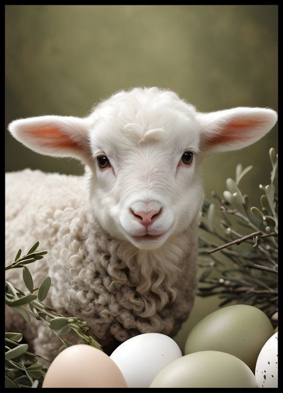 foto plakat - baranek