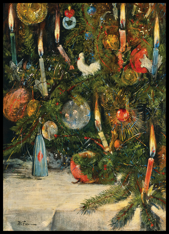 plakat - christmas tree