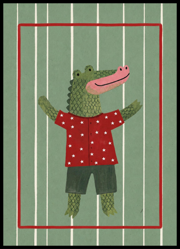 Plakat - Aligator