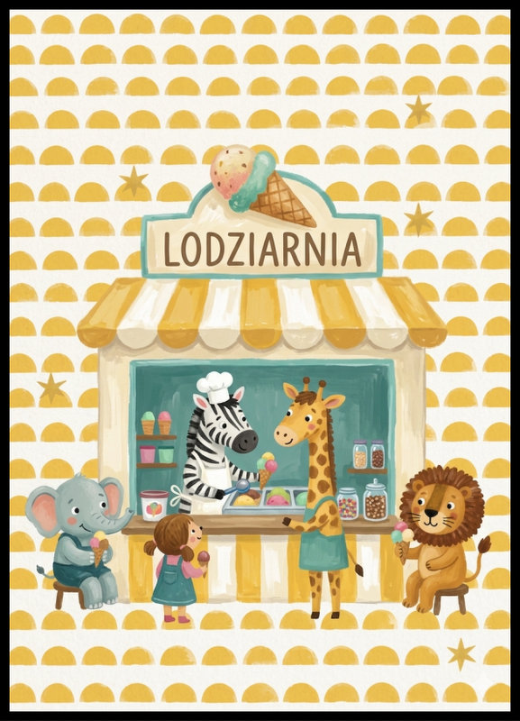 Plakat - Lodziarnia III
